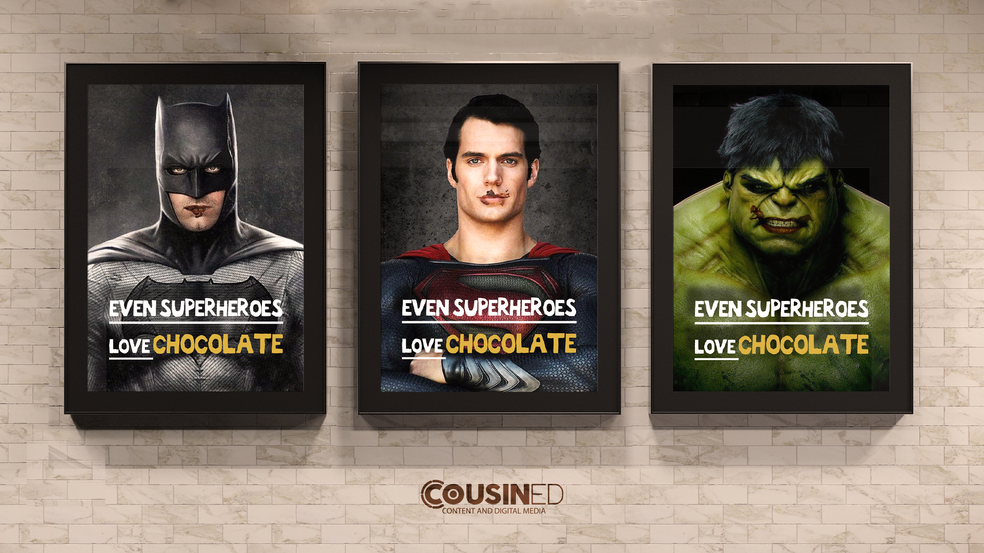 World-Chocolate-Day with super heros